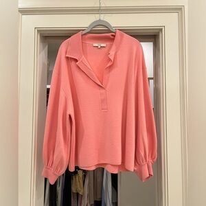 Tibi Merino Wool Cropped Sweater